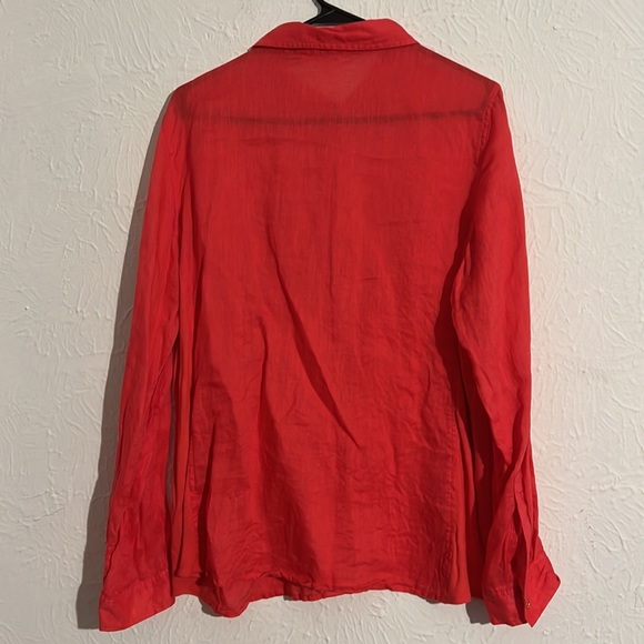 Calvin Klein linen blouse - Picture 6 of 9